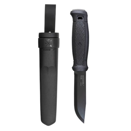 Morakniv Garberg BlackBlade (C) | Full-Tang Bushcraftmesser mit DLC-Klinge Morakniv