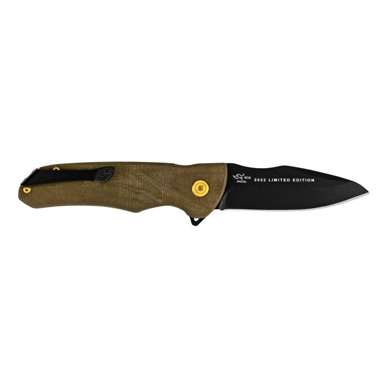 Buck 842 SPRINT OPS PRO Taschenmesser – Micarta, S45VN Stahl, Legacy Collection