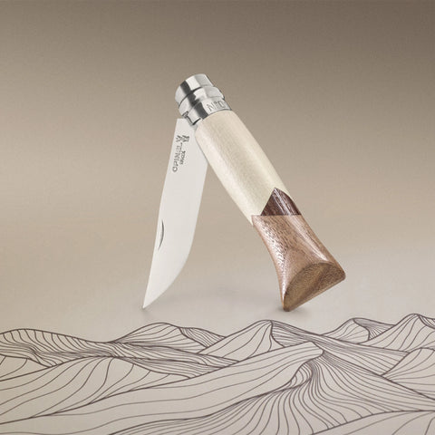 Opinel N°09 Cime Taschenmesser – Luxusmodell aus Edelhölzern – Made in France