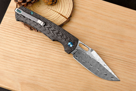 ArtisanCutlery ARTC1867G-CF Revel Limited Edition – Carbon & Rosendamast (Design von Ray Laconico)