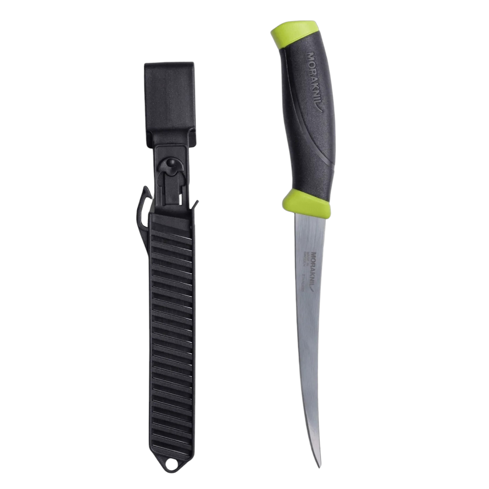 Morakniv Companion Fishing Fillet 155 – Flexibles Filetiermesser mit 12C27-Stahl aus Schweden Morakniv