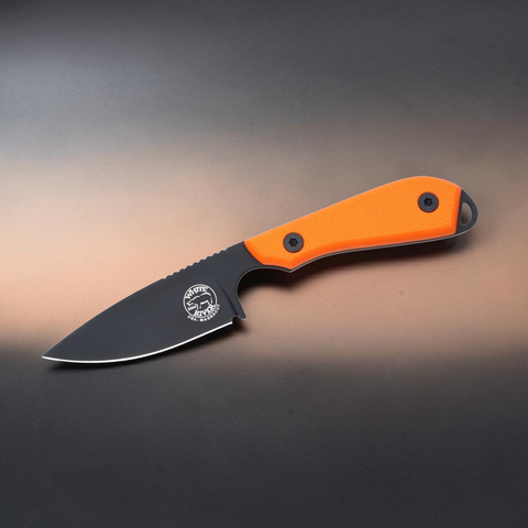 White River M1 Pro – Feststehendes EDC-Messer mit CPM MagnaCut & Orange G10, Made in USA White River Knife & Tool