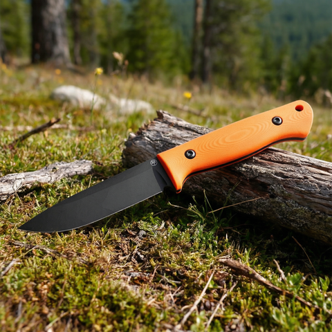 Böker DBK Bushfriend 2000 G10 Orange – Bushcraft-Messer mit 80CrV2, gefertigt in Solingen Böker Manufaktur Solingen