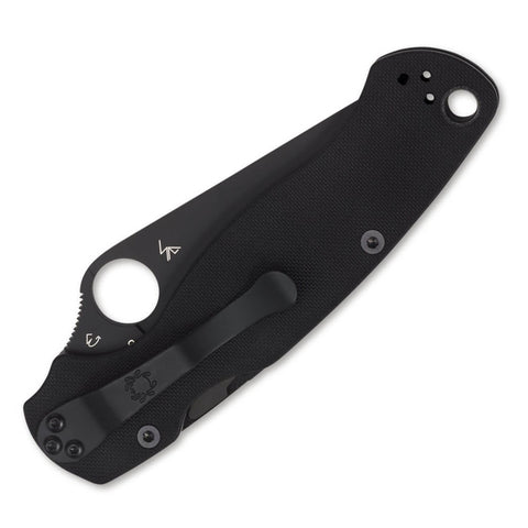 Spyderco Para-Military 2 Black – EDC-Taschenmesser mit CPM-S-45VN & Compression Lock