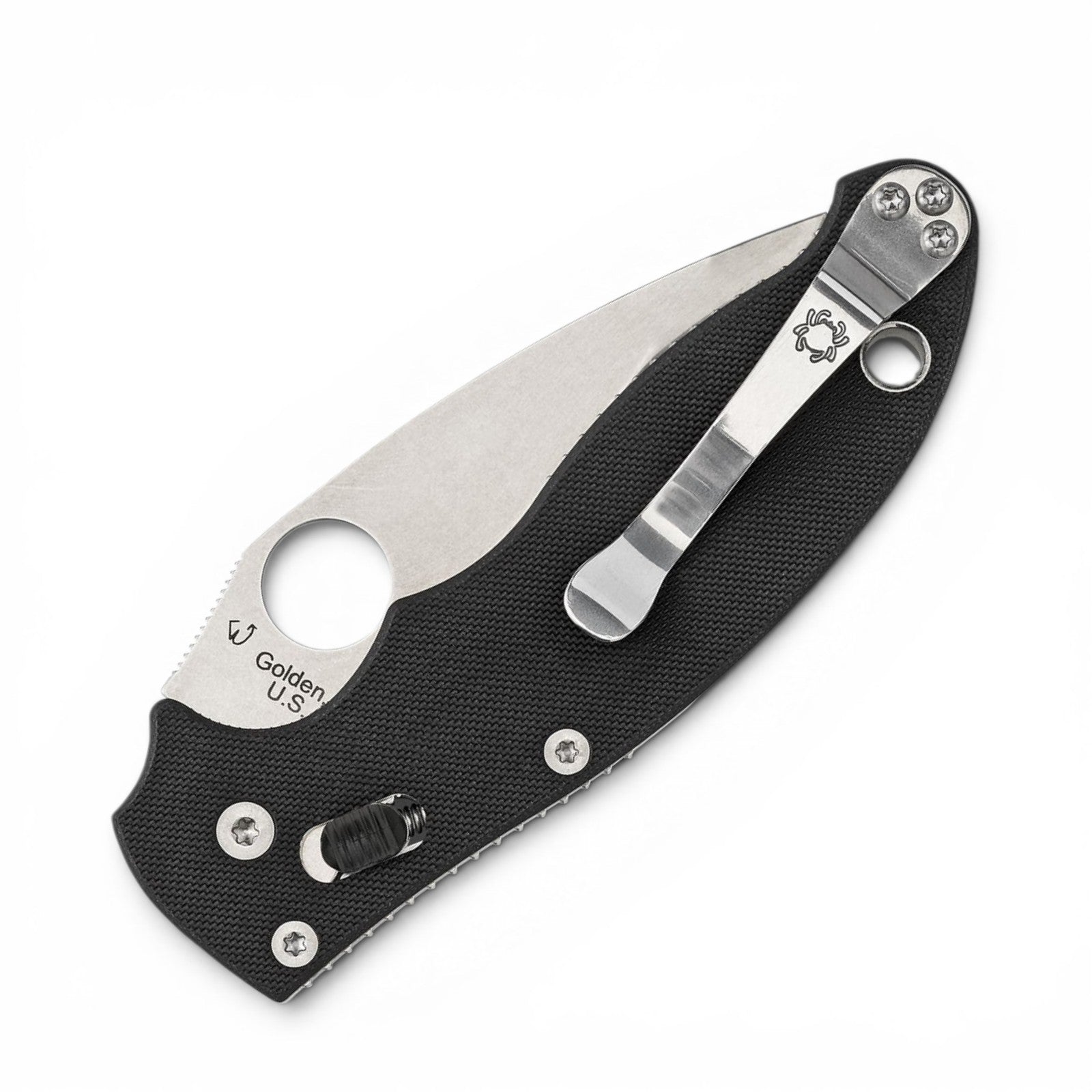 Spyderco Manix 2 G10 – Taschenmesser mit CPM-S-30V & Ball Bearing Lock, Made in USA