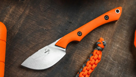 Böker Plus M.U.K. Orange – kompaktes Nessmuk-Fixed-Blade für Jagd & Outdoor Böker Plus