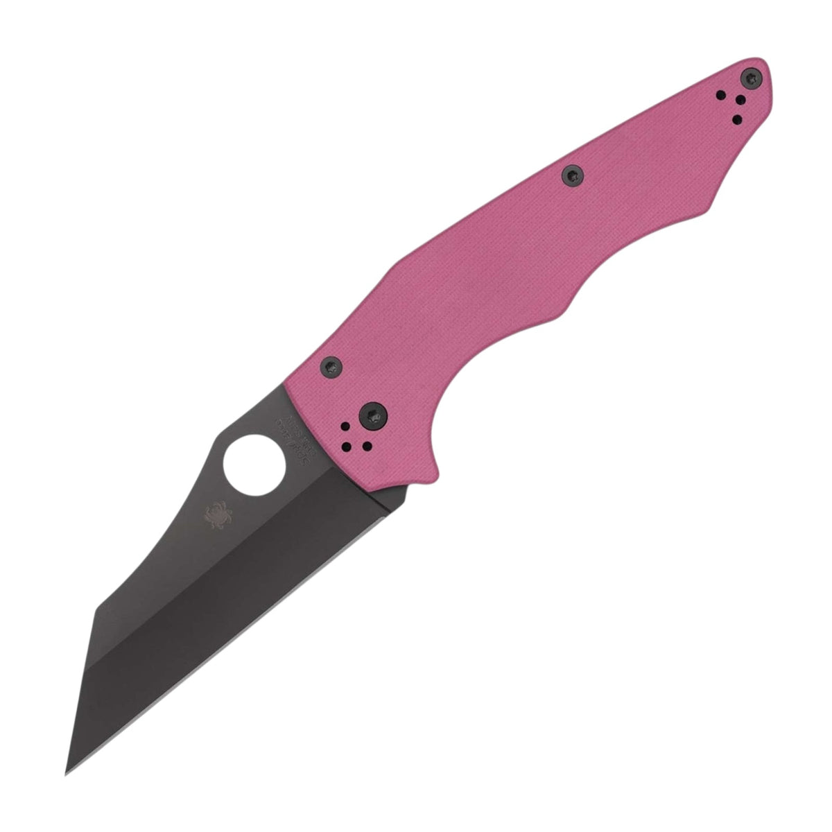 Spyderco YoJumbo Pink Sprint Run – Limitiertes Wharncliffe-Messer mit CPM-S-30V & DLC