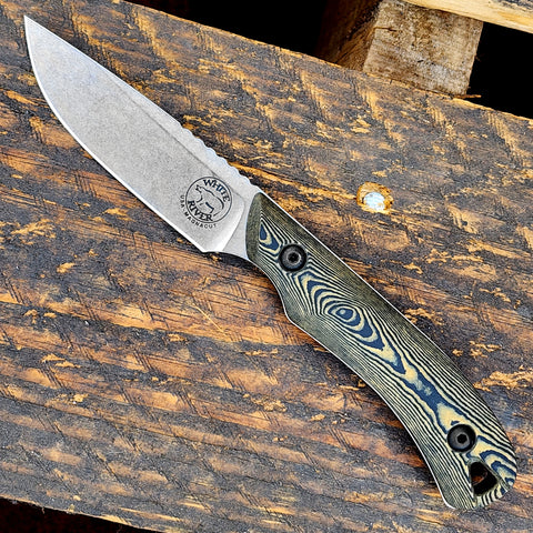 White River Axiom – CPM MagnaCut Fixed Blade Messer inkl. Kydexscheide (USA)