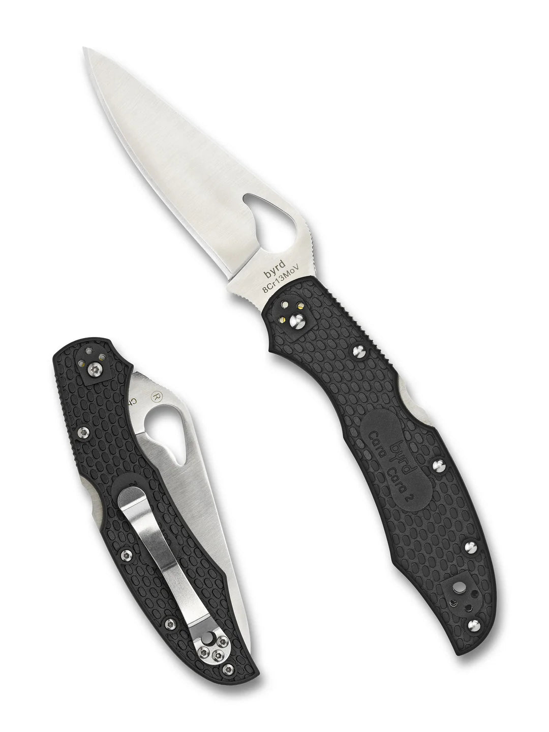Spyderco BY03PSBK2 Cara Cara 2 – FRN, Back Lock, 8Cr13MoV