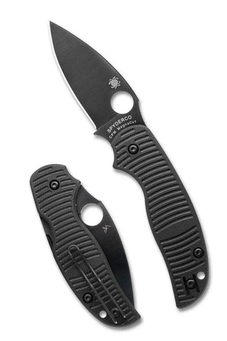 Spyderco Sage 5 Salt Black – CPM-MagnaCut EDC mit Compression Lock Spyderco