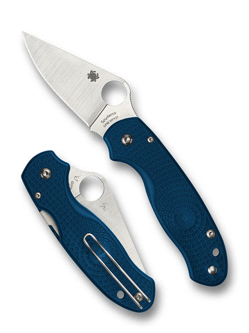 Spyderco C223PCBL Para 3 – CPM SPY27, Cobalt Blue FRN, Compression Lock