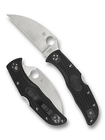 Spyderco C243FPWCBK Endela Wharncliffe – VG-10, Black FRN