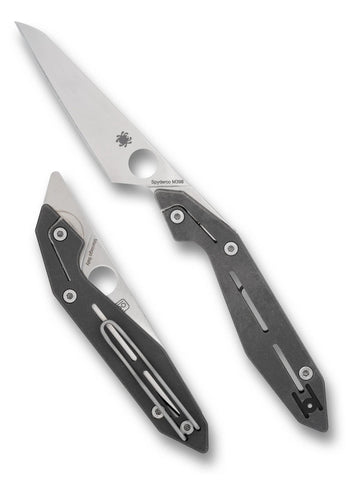 Spyderco NAND Ti PlainEdge – Titan Slipjoint mit M398 (01SP1333) 42a konform Spyderco