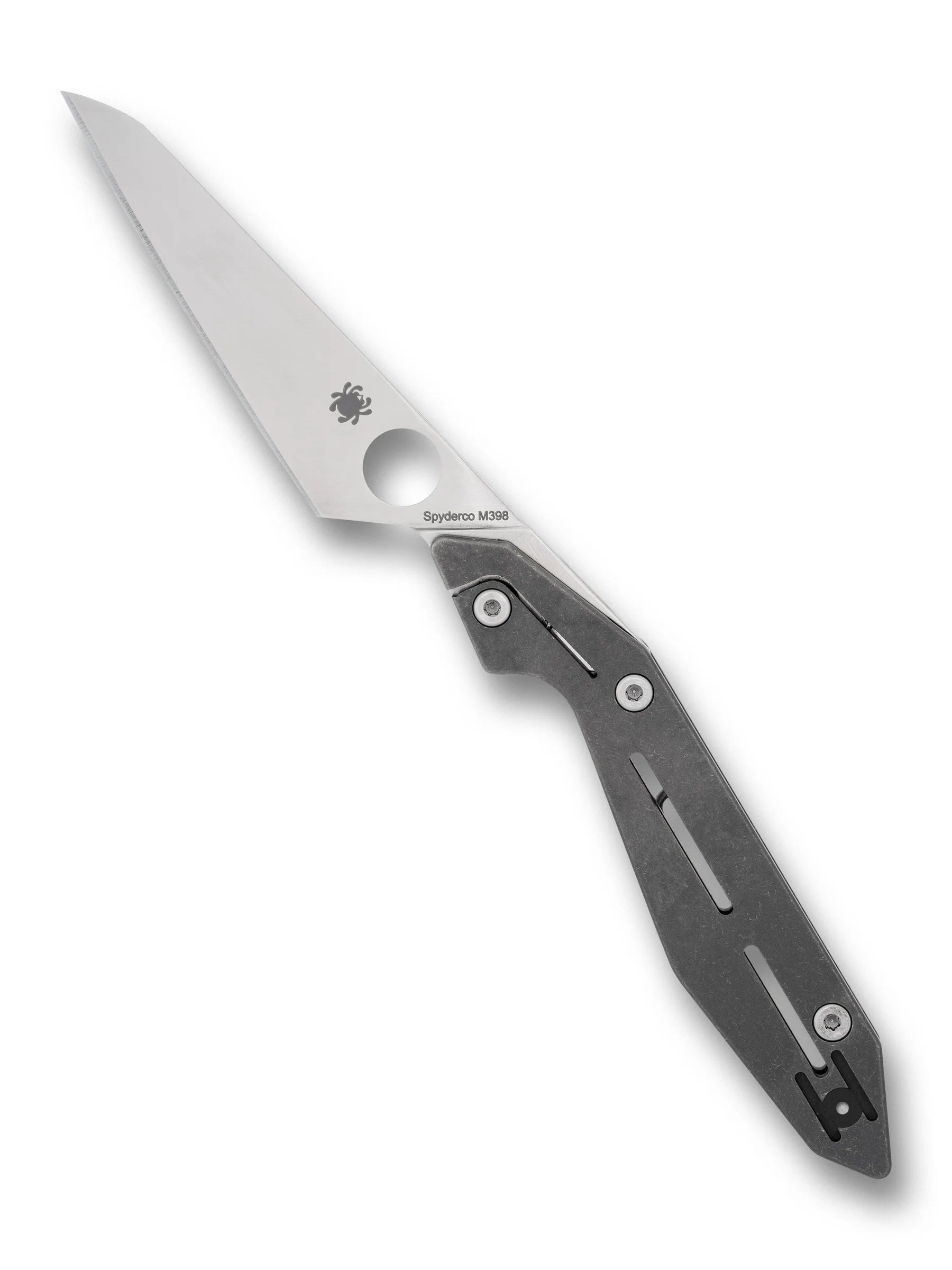Spyderco NAND Ti PlainEdge – Titan Slipjoint mit M398 (01SP1333) 42a konform Spyderco