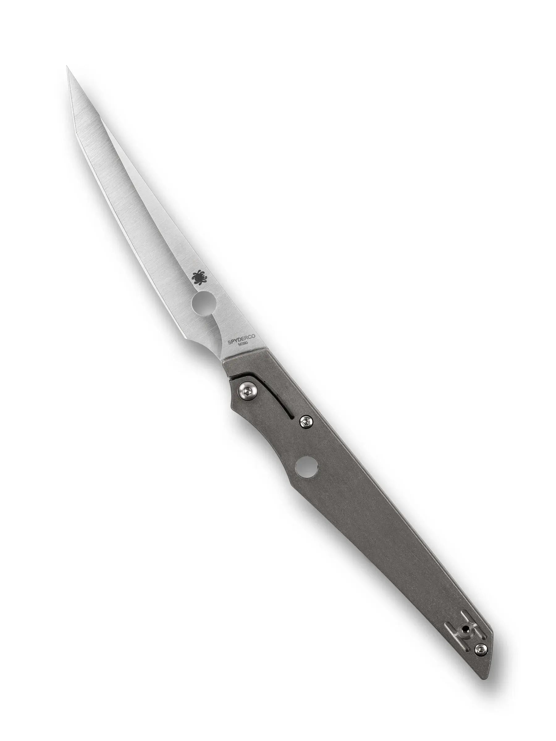 Spyderco COBOL Titan Slipjoint M390 Klinge Ball Joint Mechanism 42a konform