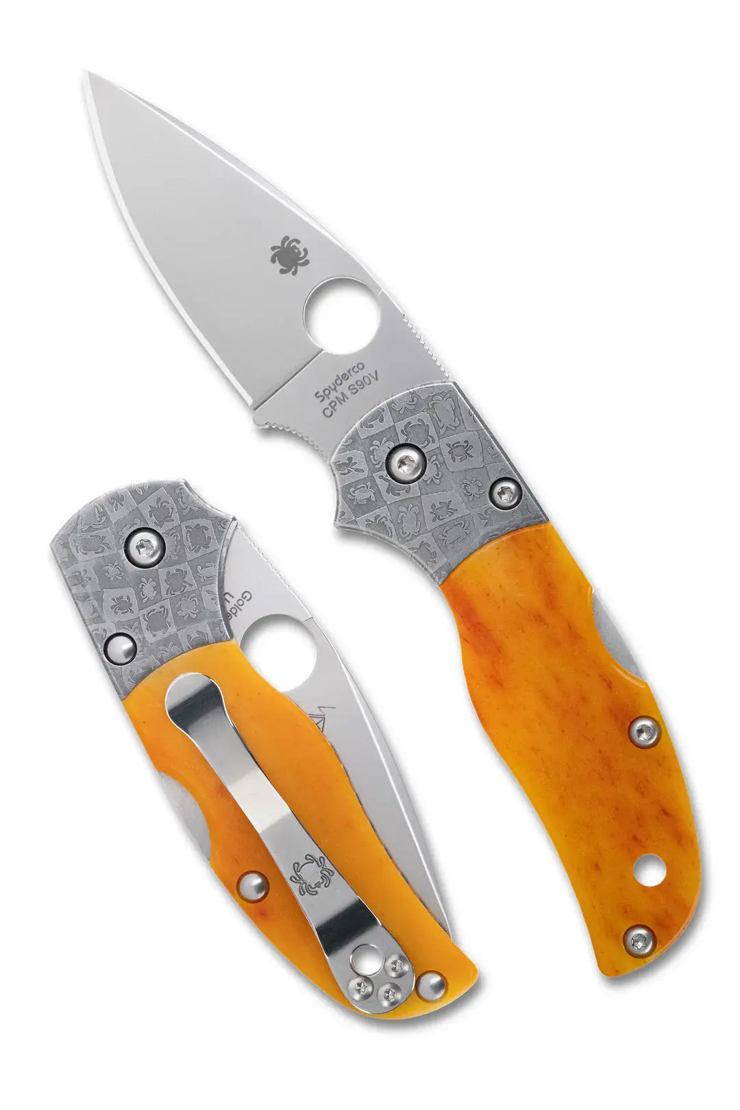 Spyderco Native 5 50th Anniversary – geöffnet und geschlossen nebeneinander