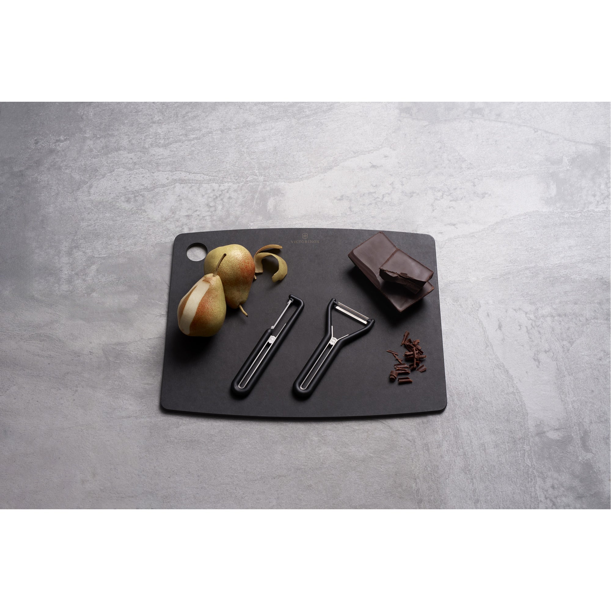 Victorinox Nova Sparschäler zweischneidig, gerader Schliff, Schäler für Obst Gemüse