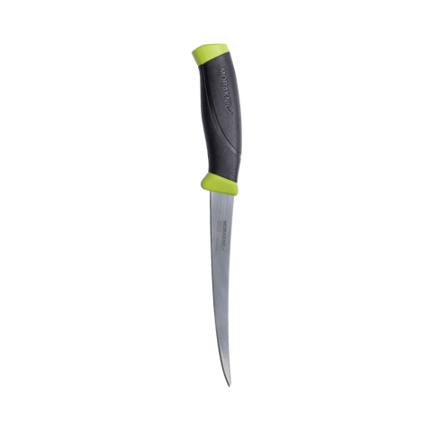 Morakniv Companion Fishing Fillet 155 – Flexibles Filetiermesser mit 12C27-Stahl aus Schweden Morakniv