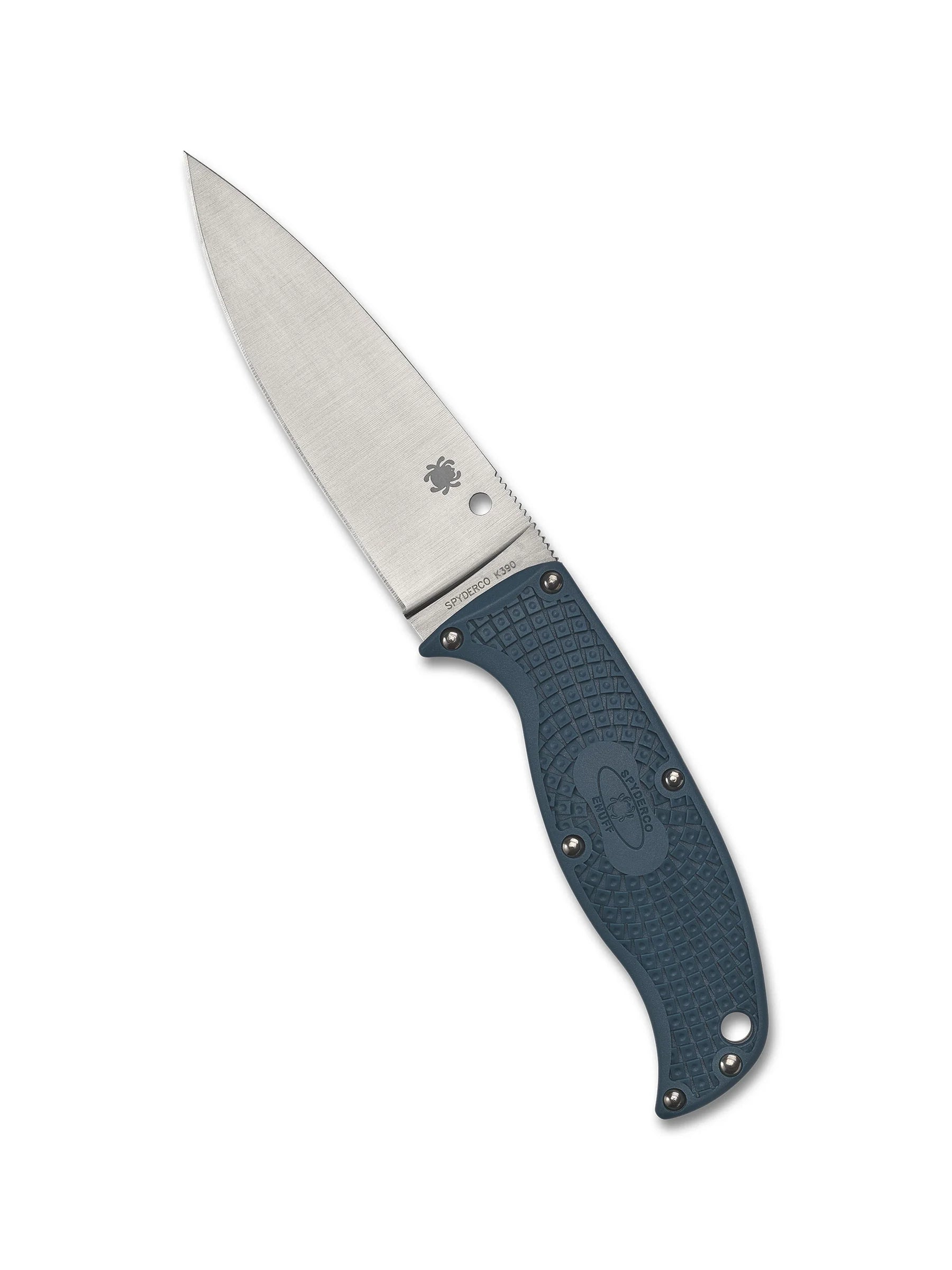 Spyderco FB31PBL2K390 Enuff 2 – K390 Tool Steel | Blue FRN | Made in Japan