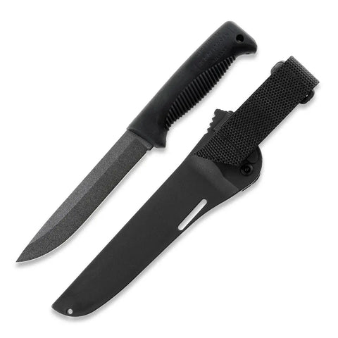 Peltonen M95 Ranger Puukko Cerakote Schwarz – Survivalmesser mit Kompositscheide