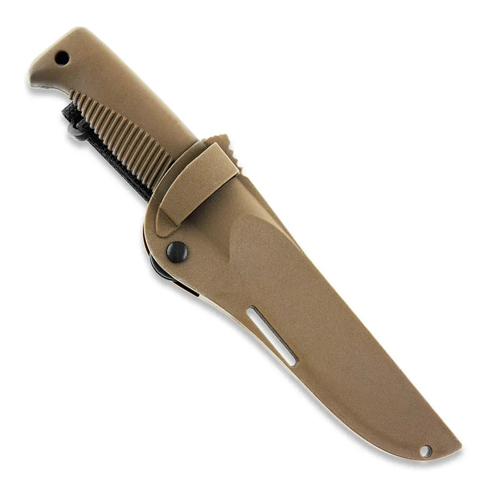 Peltonen M07 Ranger Puukko Cerakote Coyote – Survivalmesser mit Kunststoffscheide