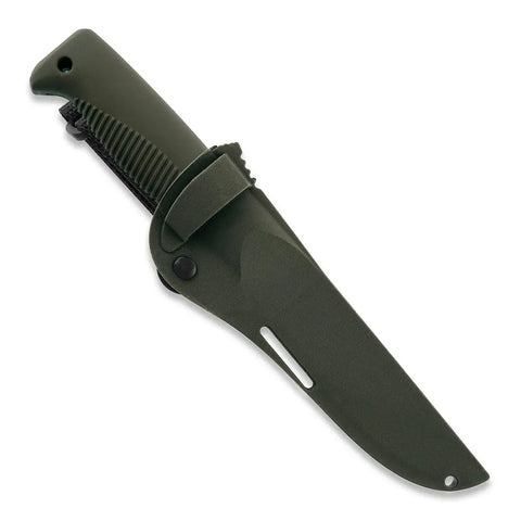 Peltonen M07 Ranger Puukko OD Green – Survivalmesser mit Teflon-Klinge und Kunststoffscheide