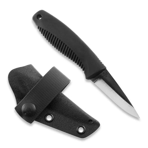 Peltonen Pikkusissi M23 Schwarz – Neck Knife mit Kydexscheide