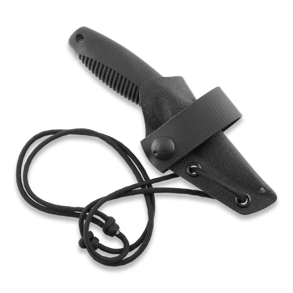 Peltonen Pikkusissi M23 Schwarz – Neck Knife mit Kydexscheide