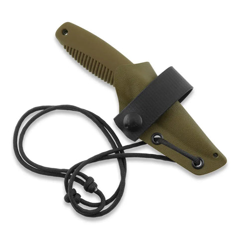 Peltonen Pikkusissi M23 Coyote – Neck Knife mit Kydexscheide