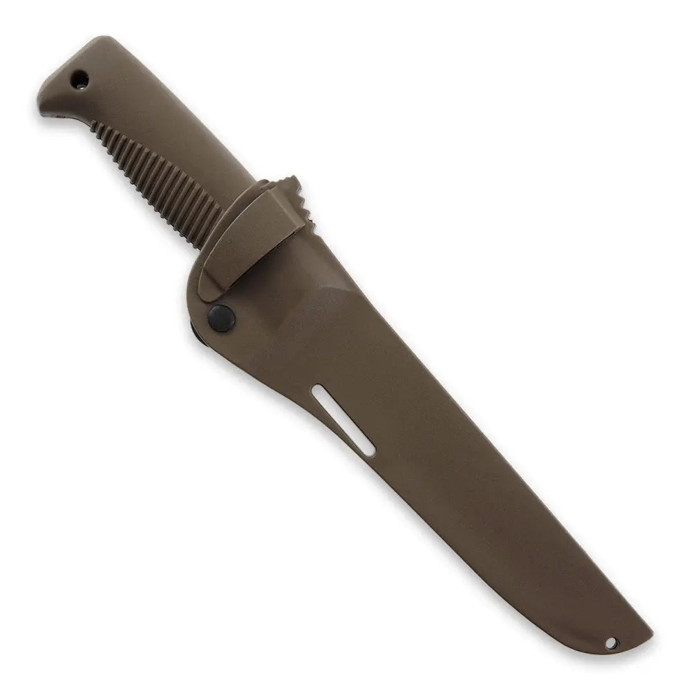 Peltonen M95 Ranger Puukko N690 Coyote – Survivalmesser mit Kompositscheide