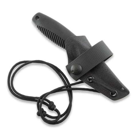 Peltonen M23 Ranger Cub N690 Schwarz – rostfreies Neck Knife mit Kydexscheide