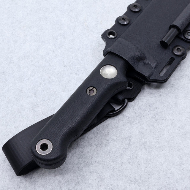 White River FC5 Blackout Micarta – Feststehendes Messer CPM-S35VN · Black Cerakote · Custom Shop Version 2026