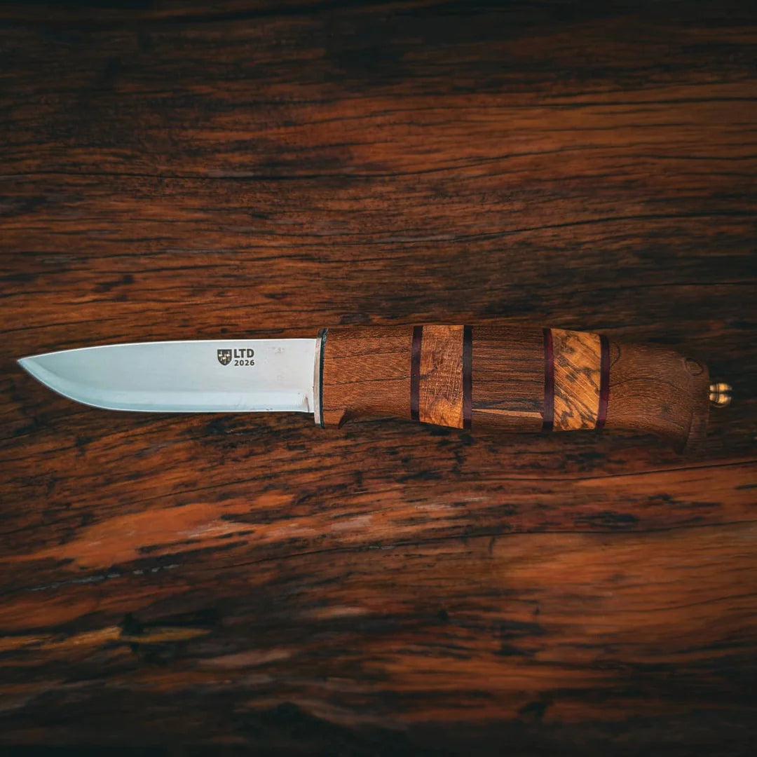 Helle Harding Rubin 2026 Limited Edition Messer H3LS Holz Sammlermesser aus Norwegen