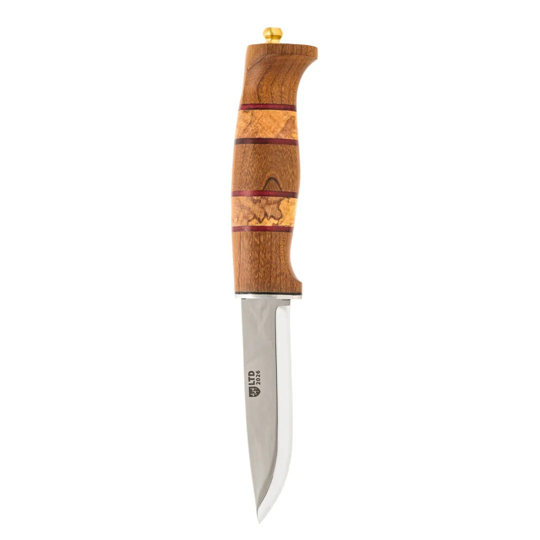 Helle Harding Rubin 2026 Limited Edition Messer H3LS Holz Sammlermesser aus Norwegen