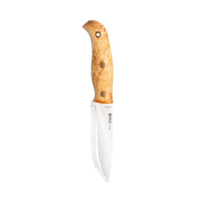 Helle Nordlys Messer 14C28N Scandi Outdoor Bushcraft Jagdmesser