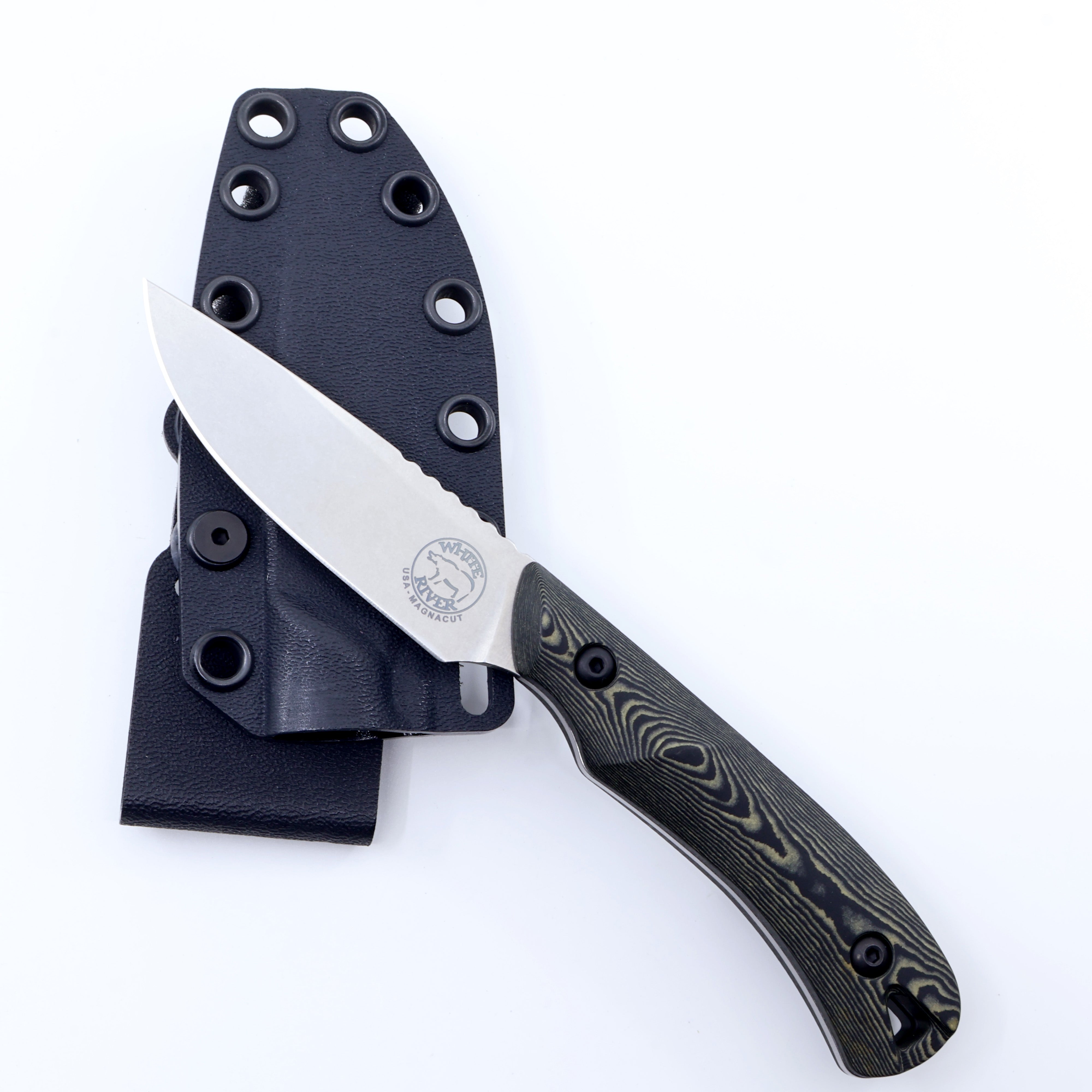 White River Axiom – CPM MagnaCut Fixed Blade Messer inkl. Kydexscheide (USA)