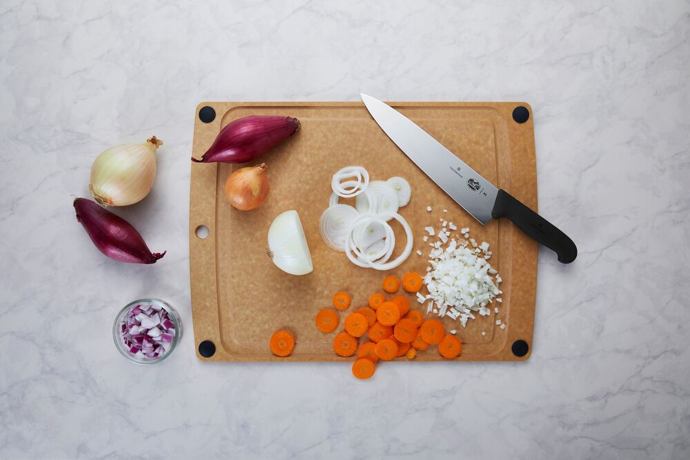 Victorinox Fibrox Kochmesser 25 cm – Profi-Kochmesser für präzise Schnitte