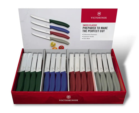 Victorinox Swiss Classic Tomatenmesser Herbstedition 2026 – Tafelmesser Wellenschliff 11 cm