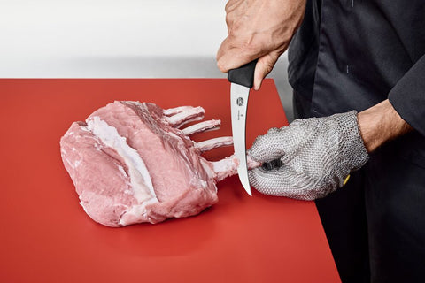 Victorinox Ausbeimesser 15 cm Fibrox 5.6603.15M schwarz gelb