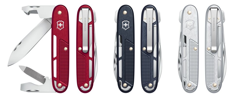Victorinox Synergy Alox 93mm – Rot, Dunkelblau oder Silber – 9 Funktionen