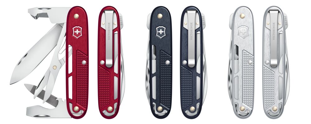 Victorinox Synergy X Alox 93mm – Rot, Silber oder Dunkelblau – 10 Funktionen