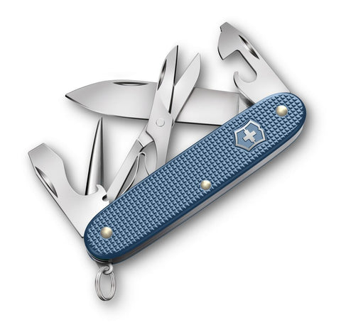 Victorinox Pioneer X Alox Limited Edition 2026 – Glacial Blue, 9 Funktionen