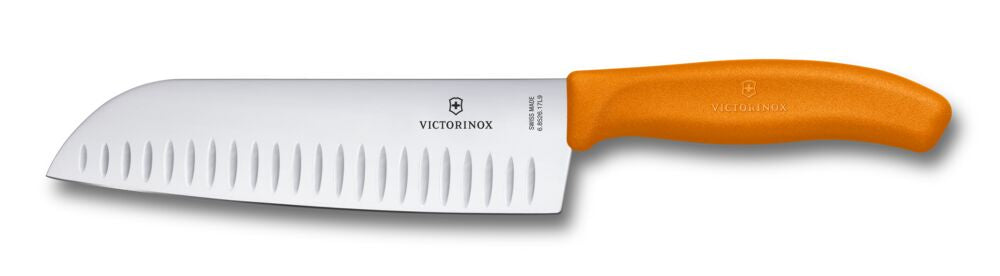Victorinox Swiss Classic Santokumesser Küchenmesser Kullenschliff Extra Scharf