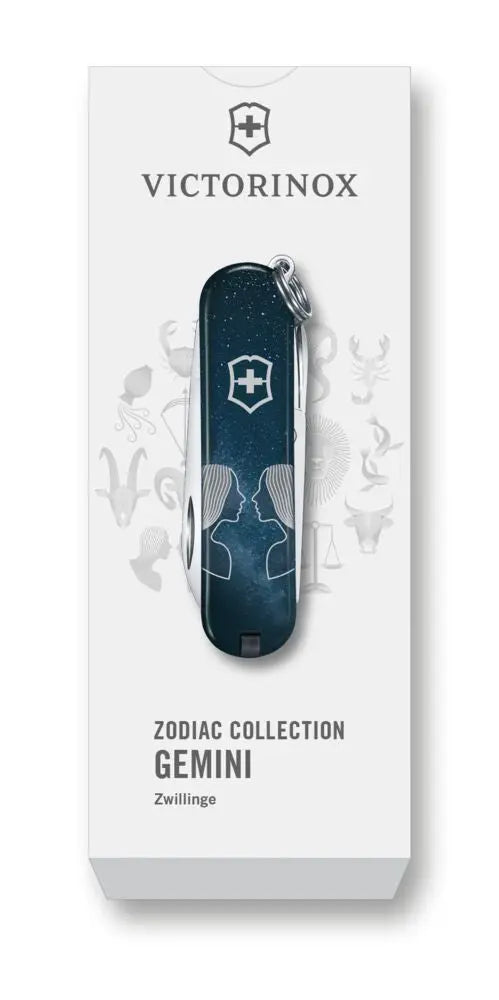 Victorinox Classic SD Zodiac – kompaktes Sternzeichen-Taschenmesser
