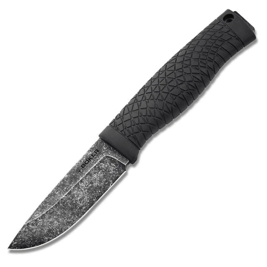 Böker Bronco Mini – feststehendes Bushcraft Messer aus 80CrV2, Gesamtansicht