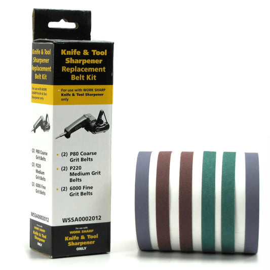Work Sharp WSKTS Belt Kit 80 / 220 / 6000 Work Sharp