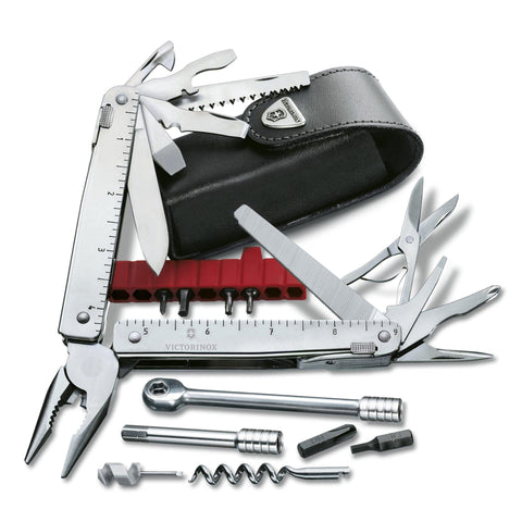 Victorinox Swiss Tool X Plus Ratchet Faltschachtel Silber 3.0339.L