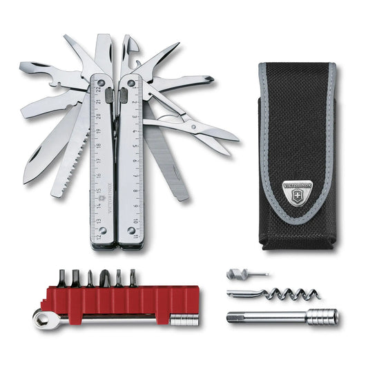Victorinox Swiss Tool X Plus Ratchet Faltschachtel Silber 3.0339.N Victorinox