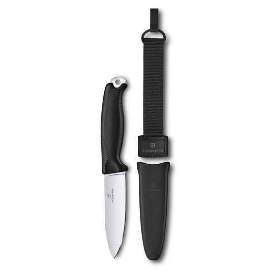 Victorinox Venture Bushcraft Full-Tang-Messer Outdoor Swiss Made Schwarz Victorinox