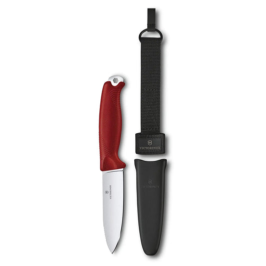 Victorinox Venture Bushcraft Full-Tang-Messer Outdoor Swiss Made Rot Victorinox